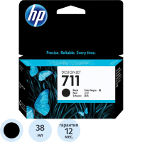 Картридж струйный Hp 711 CZ129A, черный
