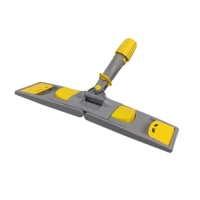 Держатель мопов Eco-Force 50см, пластик желтый, уши+карман, 32UC/29