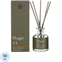 Ароматический диффузор Arida Home Hygge № 3 Табак и Бергамот, 50 мл