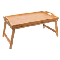 Поднос Fuzhou Bamboo на ножках коричневый, 50 х 30см