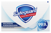 Мыло Safeguard классическое ослепительно белое, 100г