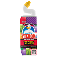 Гель для унитаза Туалетный Утенок Tropical Level-up, 800мл