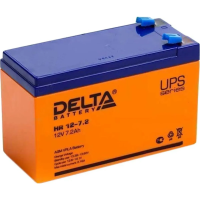 Батарея для ИБП Дельта 15.1x6.5x10см, 7.2Ач, 12В, HR 12-7.2