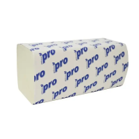 Бумажные полотенца Protissue ПП512-2V200 листовые, V-сложения, 2 слоя, белые, 200шт