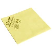 Салфетки VILEDA PROFESSIONAL 'МикронКвик', КОМПЛЕКТ 5 шт., микроволокно, желтый, 38х40 см, 170638