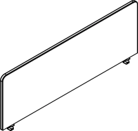 Экран акустический XAFP 1766 Bravo blue 1760х30х600 RAND Acoustic