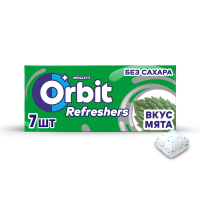 Жевательная резинка Orbit Refreshers мята, 16г