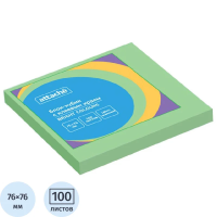 Стикеры Attache Bright colours салатовый, 76х76мм, 100 листов