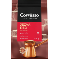 Кофе молотый Coffesso Jezva Red, 100г
