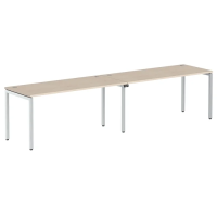Стол на 2 рабочих места Skyland Xten-S XWST 3270, двухместный, бук тиара, 2800х700х750мм