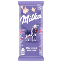 Шоколад Milka молочный, 80г