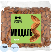 Миндаль Деловой Стандарт жареный,500г