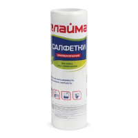 Салфетка рулонная Laima для дома и офиса, 25х30см, вискоза, 30шт/уп, в рулоне