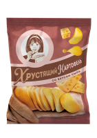 Чипсы Хрустящий картофель в ломтиках Сыр, 160г