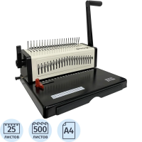 Брошюровщик Office Kit B2125N, А4, 25л./500л., пл. пруж