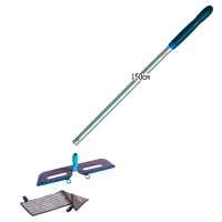 Швабра Vileda Professional СВЕП Про, моп Сингл МикроПлюс 50см, алюминиевая ручка ручка 150см