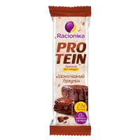 Батончик протеиновый Racionika Protein Шоколадный брауни без сахара, 45г