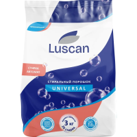 Стиральный порошок Luscan Универсал 3кг, автомат