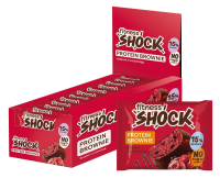 Пирожное протеиновое Fitness Shock брауни вишня с шоколадом, 50г x 12 шт