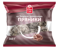 Fine Life Пряники шоколадные, 360г