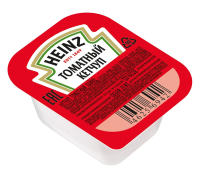 Кетчуп Heinz томатный (25мл x 125шт), 3.125кг