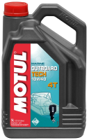 Масло Motul Outboard Tech 4T 10W-40 для лодочных моторов 4т, 5л