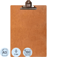 Папка-планшет Attache A3 HDF 320х460 бабочка