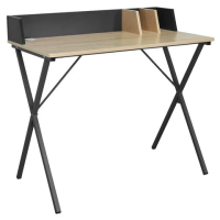 Стол прямой Brabix Loft CD-007 комбинированный, 800х500х840мм