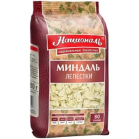 Миндаль кондитерский Националь лепестки, 80г