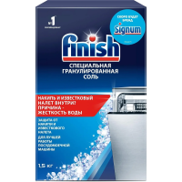 Защитное средство для посудомоечной машины Finish 1.5кг, соль