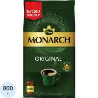 Кофе растворимый Monarch Original 800г, сублимированный