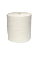 Бумажные полотенца Protissue 2 слоя, рулон 150 м, белые без перфорации, С397