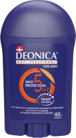 Антиперспирант-стик Deonica For Men Protection 5в1, 40мл
