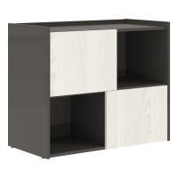 Тумба сервисная ELC 9045 Ясень Траун/Мокко 904х450х750 EDIS