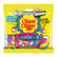 Мармелад жевательный Chupa Chups Sour Tubes mini кислые, 150г