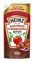 Кетчуп Heinz для гриля и шашлыка, 550г, пакет