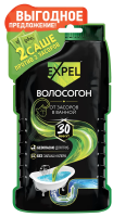 Средство для устранения засоров от волос Expel в саше (50г x 2шт), 100г