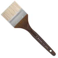 Кисть художественная профессиональная BRAUBERG ART 'CLASSIC', щетина, флейц, № 75, короткая ручка, 2