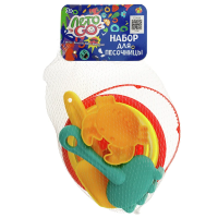 Набор для игры с песком 1Toy 5 предметов