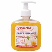 Мыло-крем жидкое 300 г ОФИСМАГ, 'Ромашка', дозатор, 606783