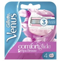 Кассета для бритвенного станка Gillette Venus Spa breeze, 4шт