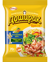 Лапша быстрого приготовления Доширак Квисти со вкусом бекона, 70г