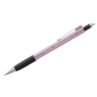 Карандаш механический Faber-Castell 'Grip 1345' В, 0,5мм, грип, с ласт., автоподача грифеля, дымчато-розовый