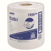 Протирочная бумага Kimberly-Clark Wypall L10, 525 листов, 38х18,5см, белая, 7495