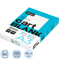 Бумага для принтера Cartblank Digi Digi А3, 250 листов, 160г/м2, белизна 146%CIE