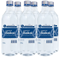 Вода Legend of Baikal питьевая негазированная, 750мл x 6 шт