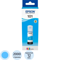 Картридж струйный Epson 101 C13T03V24A, голубой