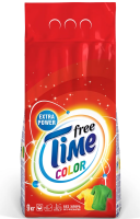 Стиральный порошок Free Time Color автомат, 9кг