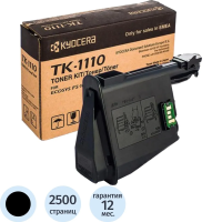 Картридж лазерный Kyocera TK-1110, черный