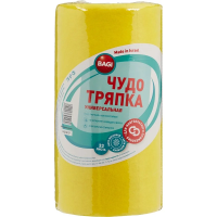 Салфетка рулонная Bagi Чудо Тряпка Premium New, 24х25см, 30шт/уп, в рулоне